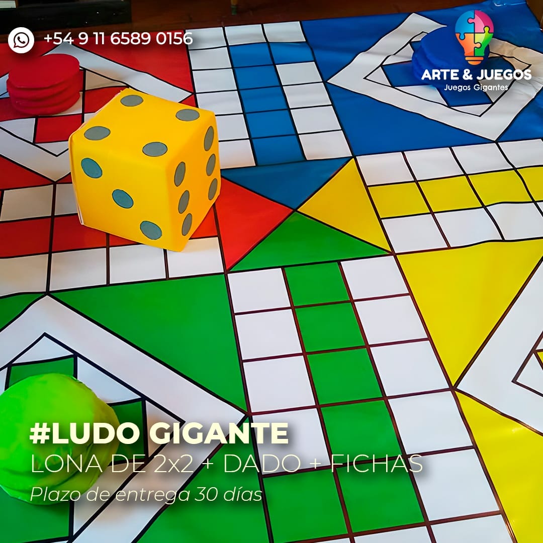 Ludo Gigante Juegos Gigantes En Buenos Aires 0774